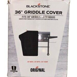 Blackstone 36 Inch Griddle Cover Water Resistant Polyester Heavy Duty Open Box